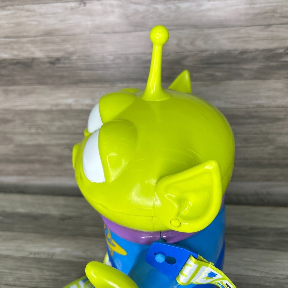 Disney Parks Toy Story Alien Popcorn Bucket w/ Strap Souvenir Pizza Planet Pixar - Picture 6 of 9